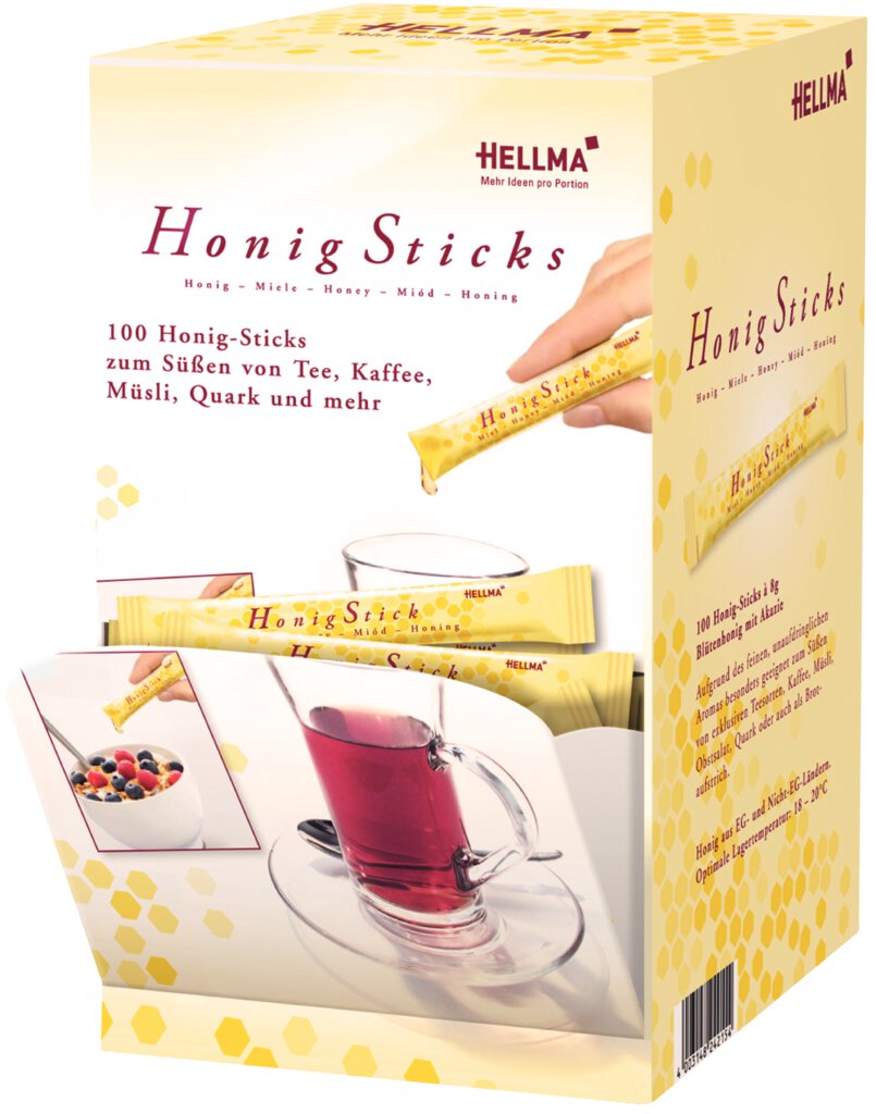 Hellma Honig-Sticks 8g VE100