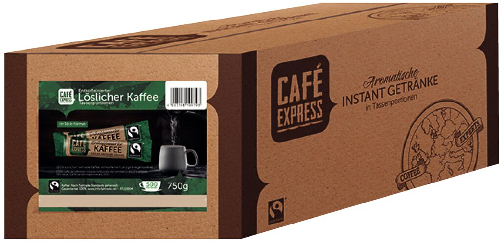 Café Express entkoff. Kaffeest. 500x1,5g