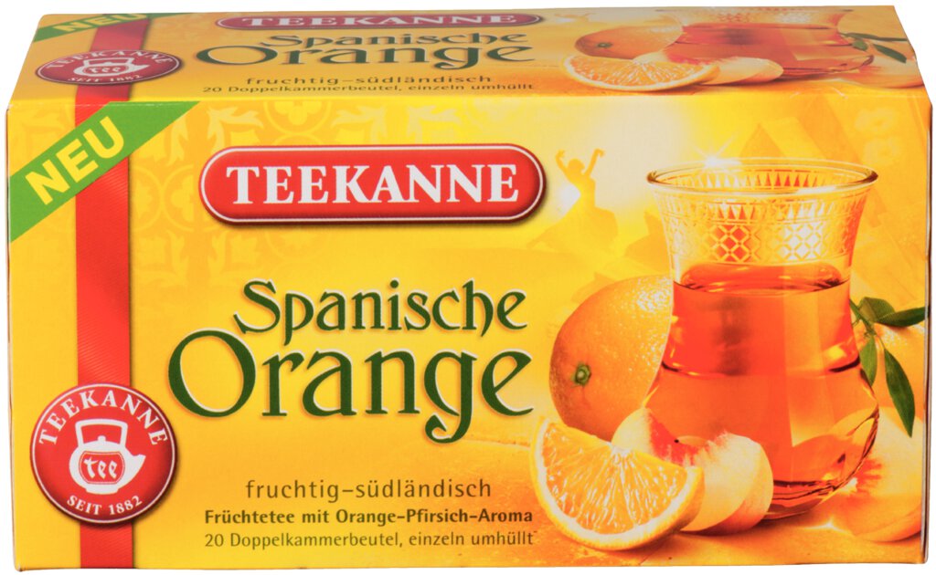 Tee Spanische Orange