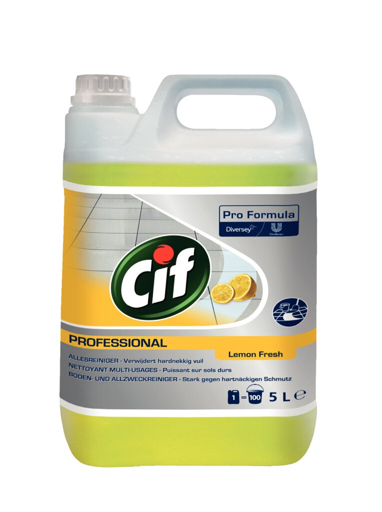 Cif Professional Allzweckreiniger, Zitronenduft, 5 Liter