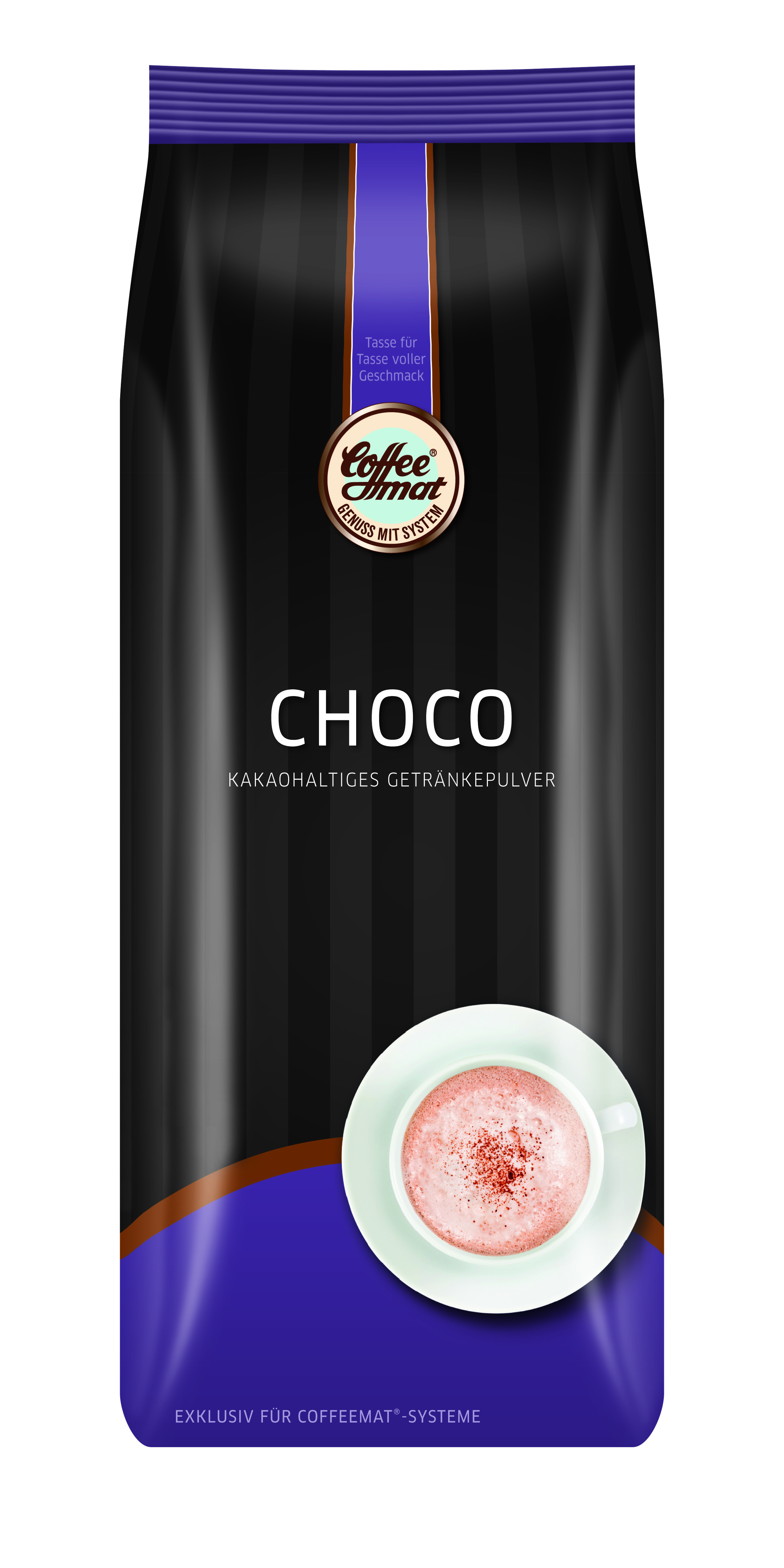 COFFEEMAT CHOCO Kakao mit 10 Btl. à 43 Tassen