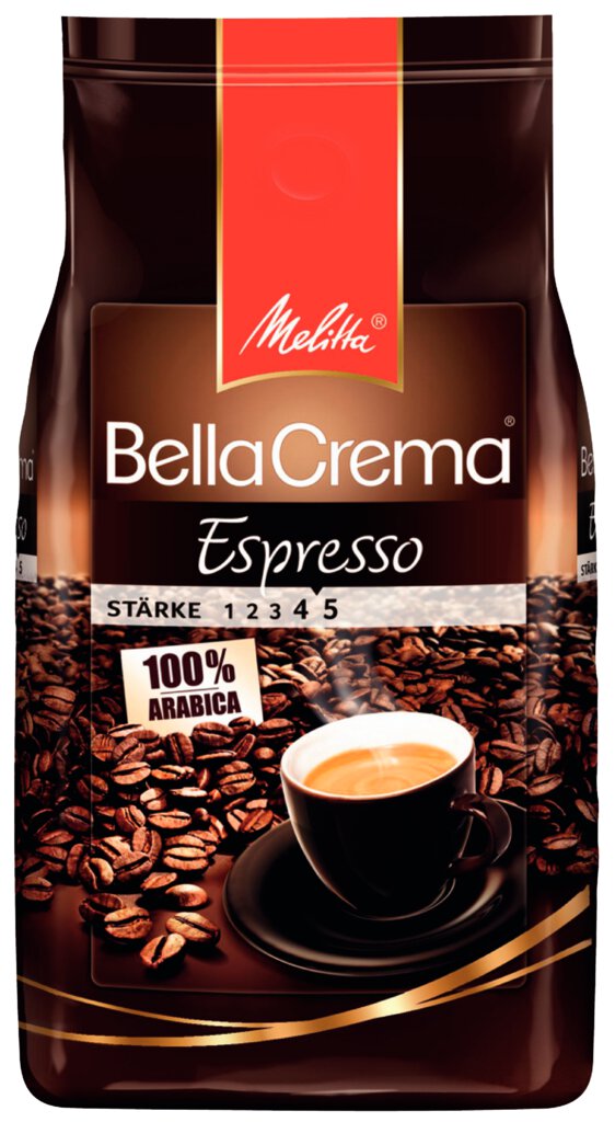 BellaCrema Espresso Kaffeebohnen 1000g