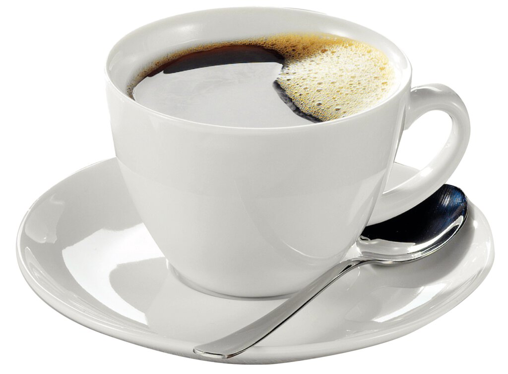 6-tlg, Bistrotassen Kaffee 0,20l weiß