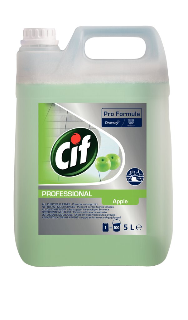 Cif Professional Allzweckreiniger, Apfelduft, 5 Liter